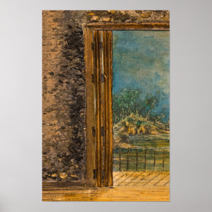 Póster - Vista al mar Pintura acrílica sobre mader