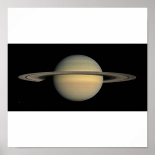 Póster Vista completa de Saturno