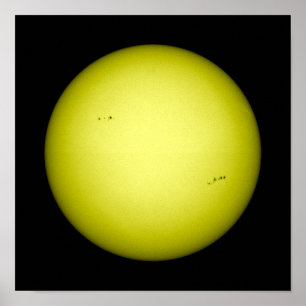 Póster Vista completa del Sol