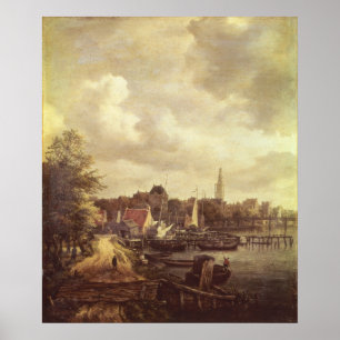 Póster Vista de Ámsterdam