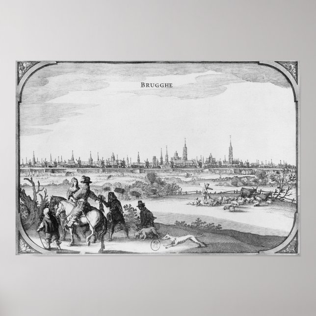 Póster Vista de Brujas (Frente)