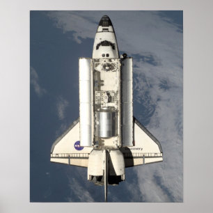 Póster Vista de Descubrimiento desde Estación Espacial In