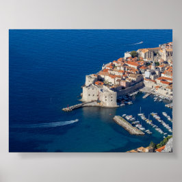 Póster vista de Dubrovnik