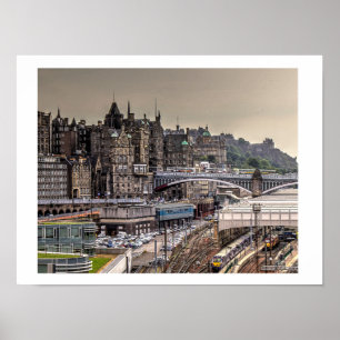 Póster Vista de Edimburgo