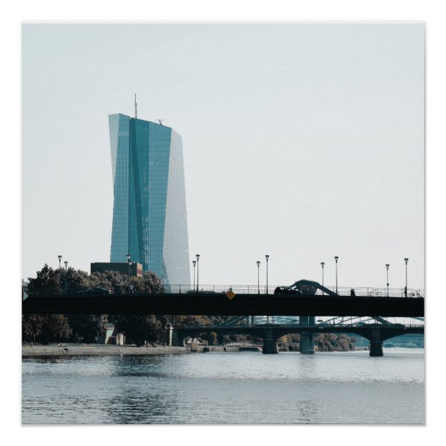 Póster Vista de Fráncfort (Anverso)