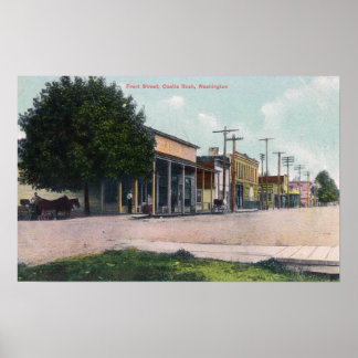 Póster Vista de Front Street 2