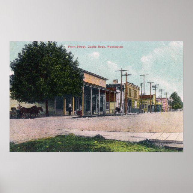 Póster Vista de Front Street 2 (Frente)