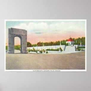 Póster Vista de la calle de la Puerta de Clifton