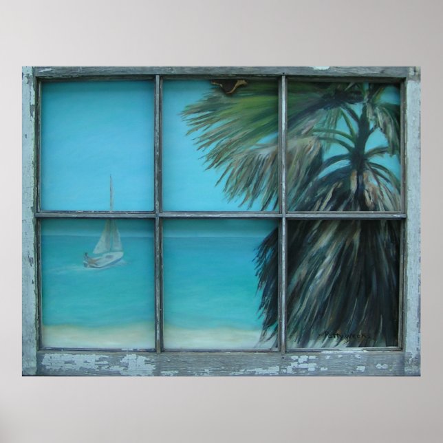 PÓSTER VISTA DE LA CAPA DE LA PLAYA 2 (Frente)