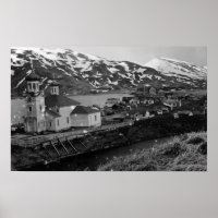 Vista de la ciudad de Unalaska, Fotografía de Alas
