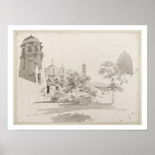 Póster Vista de la Cutera construida por Jaffier Cawn en  (Frente)