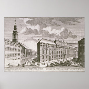 Póster Vista de la Dorotheergasse que muestra la
