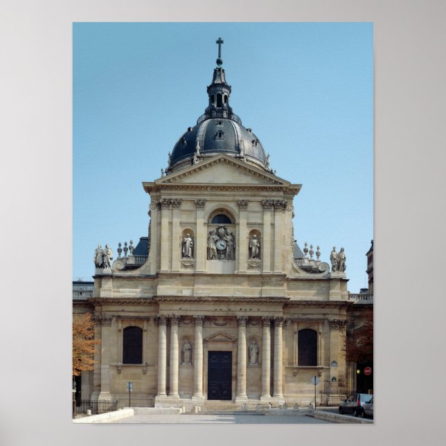 Póster Vista de la fachada, construida 1635-42 (Frente)