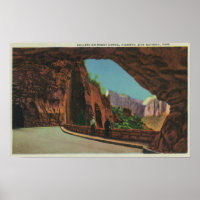 Vista de la galería en la autopista del Monte Carm