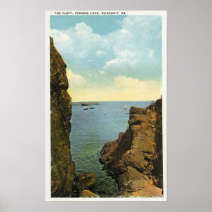 Póster Vista de la hendidura en la ensenada de Perkins
