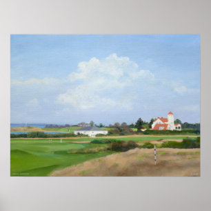 Póster Vista de la Isla de Fishers