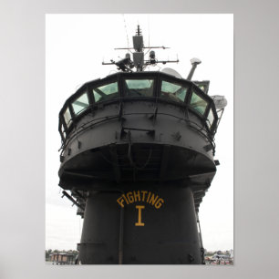 Póster Vista de la sección delantera de la