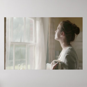 Póster Vista de la ventana de la cocina