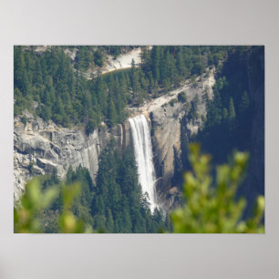 Póster Vista de las cataratas del Vernal desde el punto d