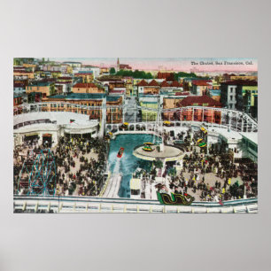 Póster Vista de las Chutes desde arriba # 2