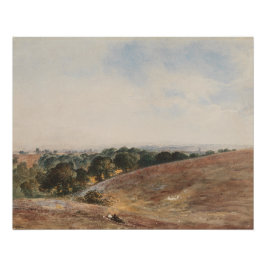 Póster Vista de las ciudades del sur - John Martin