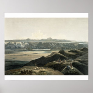 Póster Vista de las Montañas Rocosas, placa 44 del Volume