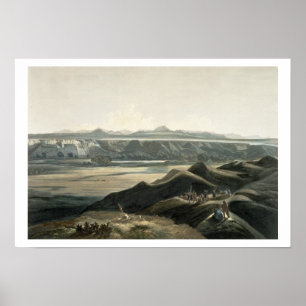 Póster Vista de las Montañas Rocosas, placa 44 del Volume
