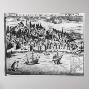Póster Vista de Lisboa
