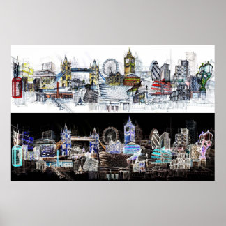 Póster Vista de Londres