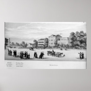Póster Vista de Múnich, 1869