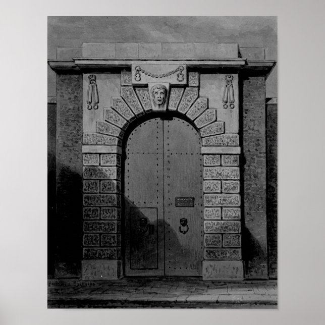 Póster Vista de Newgate (Frente)