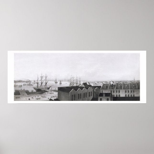 Póster Vista de Nueva Orleans tomada de la parte baja del (Frente)