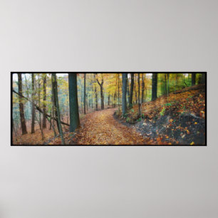 Póster Vista de otoño,poster