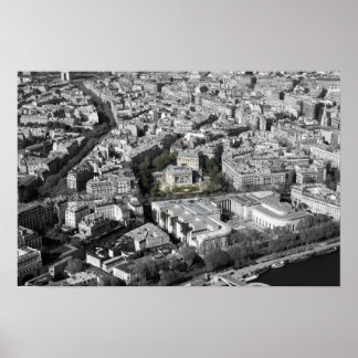 Póster Vista de París