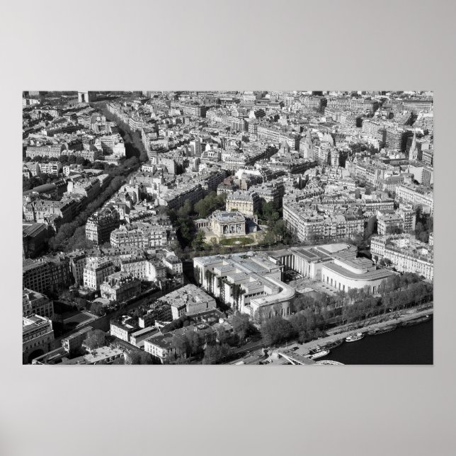 Póster Vista de París (Frente)