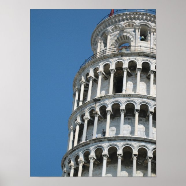 Póster Vista de Pisa (Frente)