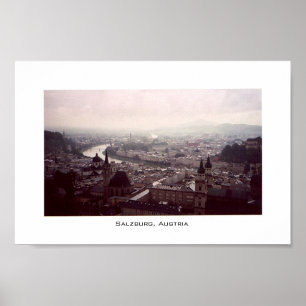 Póster Vista de Salzburg