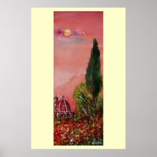 PÓSTER VISTA DE SANTA MARÍA DE LA FLOR / FLORENCIA AL ATA