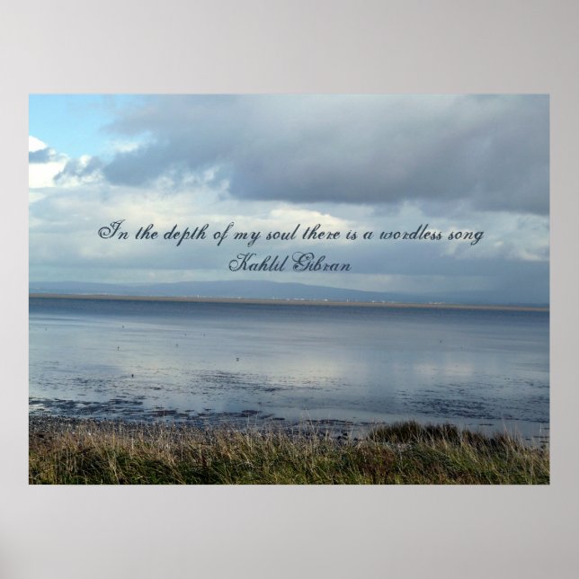 Póster Vista de serenidad (Frente)