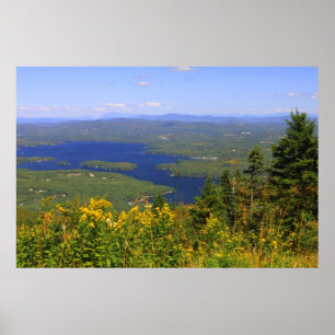 Póster Vista de Sunapee Lake