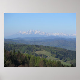 Póster Vista de Tatras de Beskids