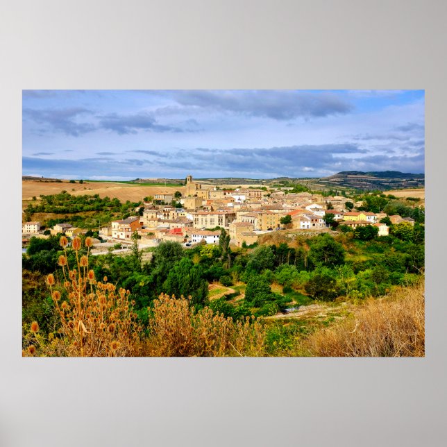Póster Vista de Torres del Río (Frente)
