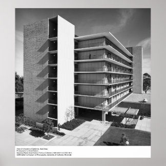 Póster Vista de UC San Diego, por Ansel Adams