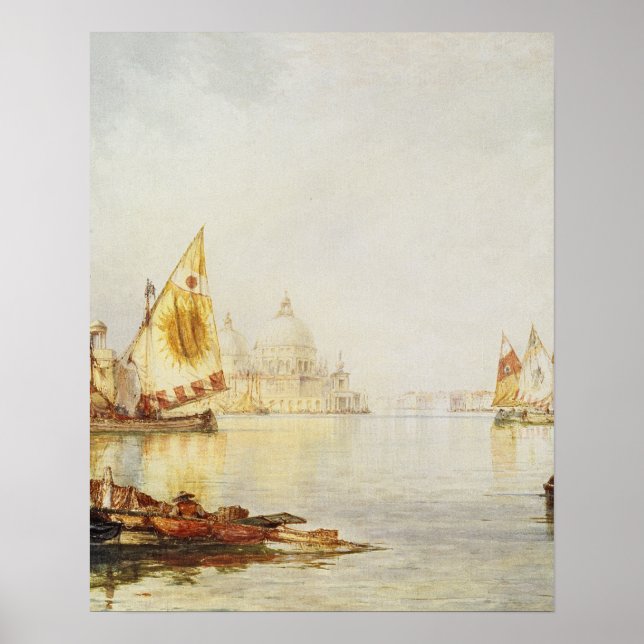Póster Vista de Venecia (Frente)