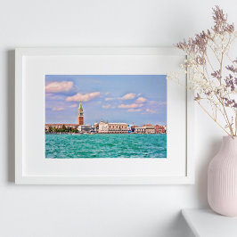Póster Vista de Venecia, Italia Fotografía