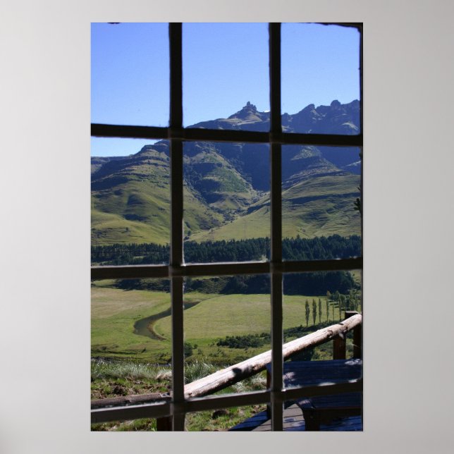 Póster vista de ventana (Frente)