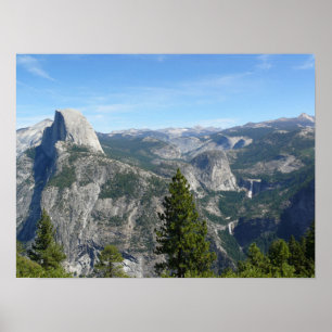 Póster Vista de Yosemite desde Glacier Point, CA