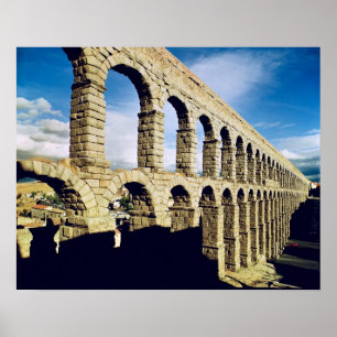 Póster Vista del acueducto
