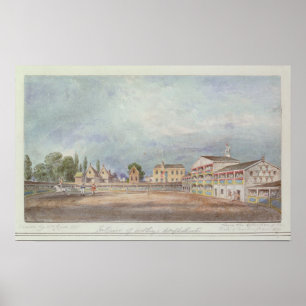 Póster Vista del Amphitheatre de Astley, 1777