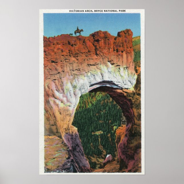 Póster Vista del Arco Victoriano (Frente)